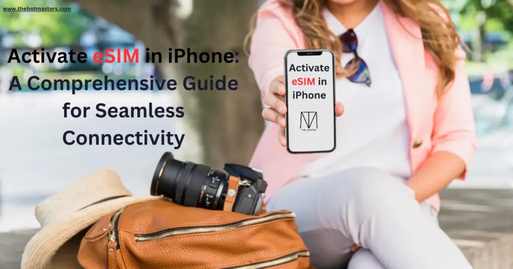 eSIM activation on iPhone